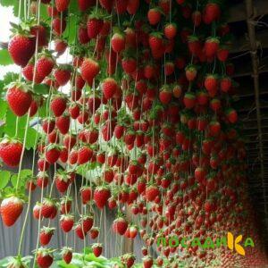 Клубника ампельная Анастасия купить по цене от 370р. в интернет-магазине «Посадика» с доставкой почтой в в Ливные и по всей России – [изображение №1].